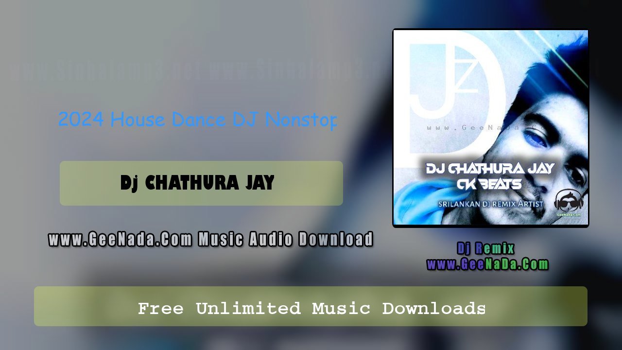 2024 House Dance DJ Nonstop