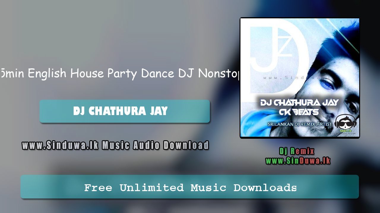 5min English House Party Dance DJ Nonstop