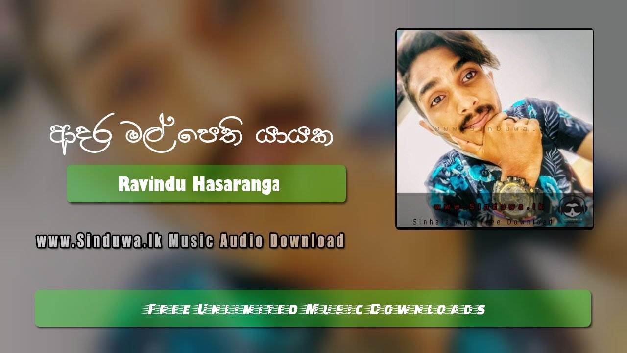 Adara Mal Pethi Yayaka by Ravindu Hasaranga song cover
