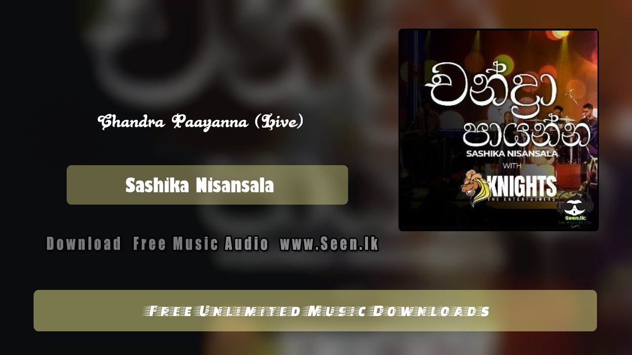 Chandra Paayanna (Live)