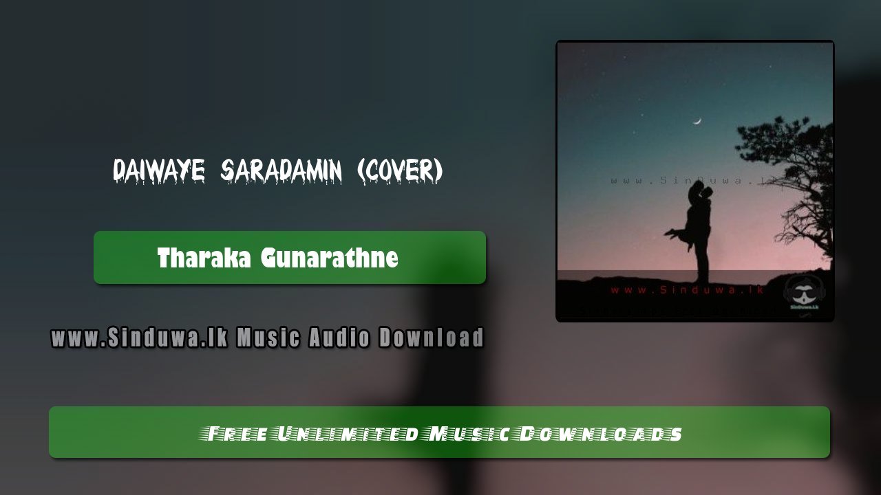 Daiwaye Saradamin (Cover) by Tharaka Gunarathne song cover