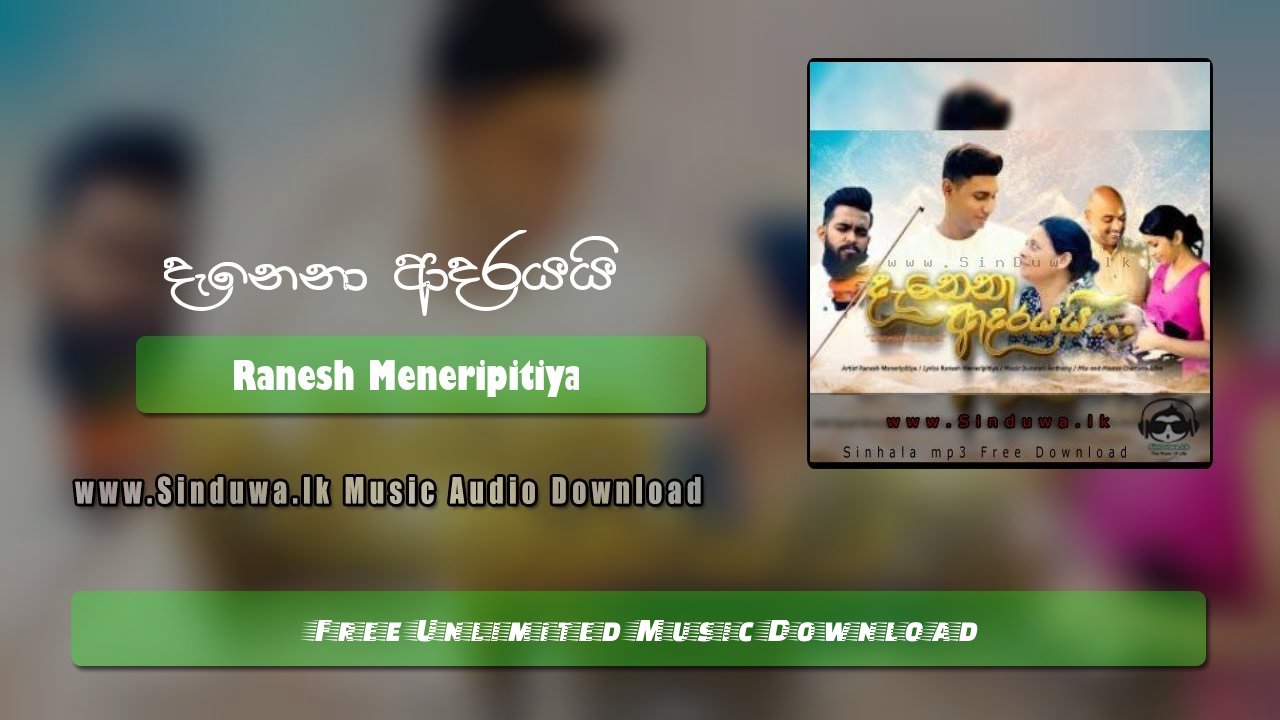 Danena Adarayai by Ranesh Meneripitiya song cover