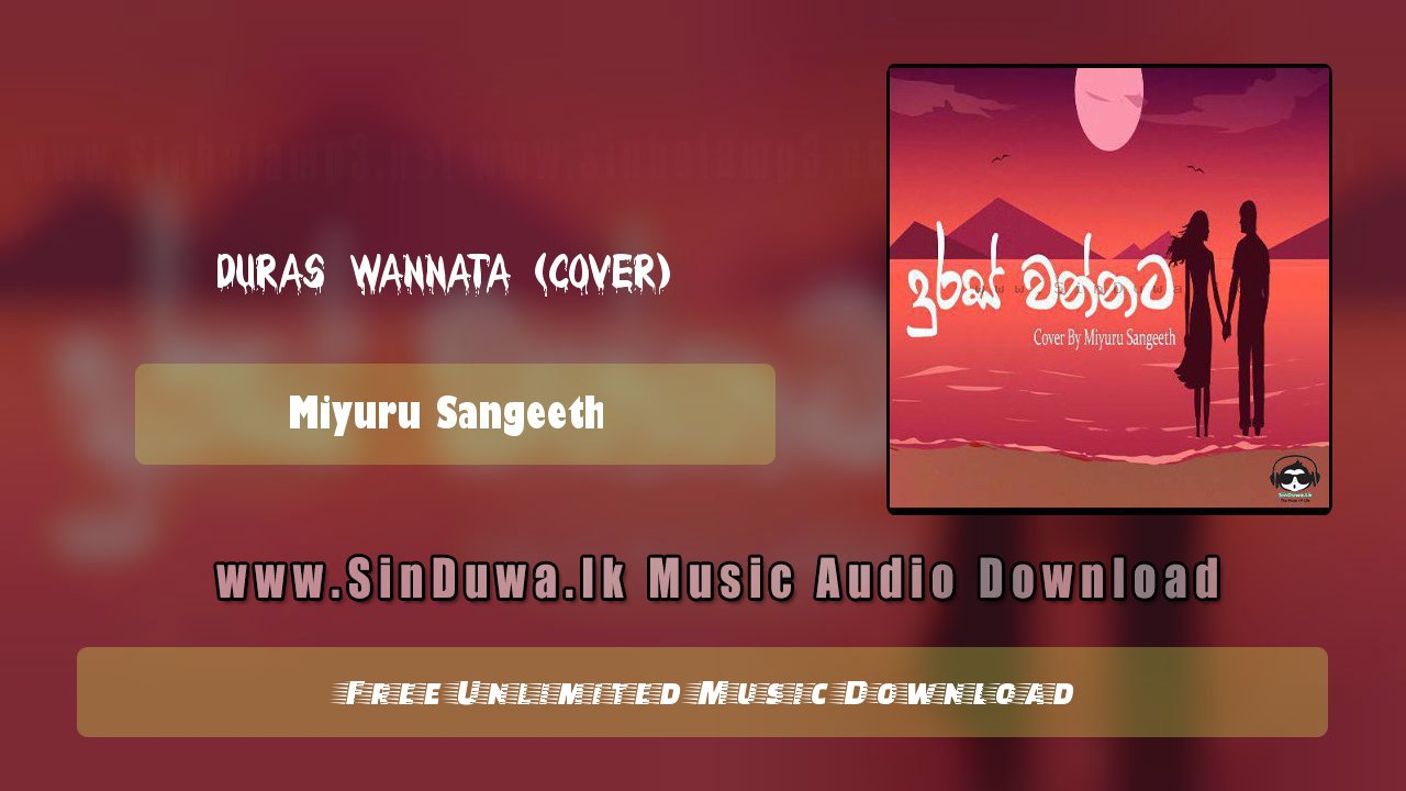 Duras Wannata (Cover) by Miyuru Sangeeth song cover