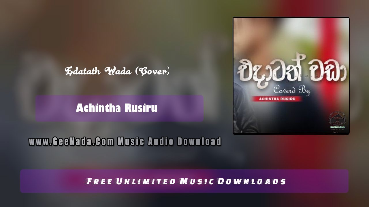 Edatath Wada (Cover)