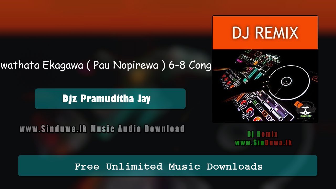 Hadawathata Ekagawa ( Pau Nopirewa ) 6-8 Congo Mix