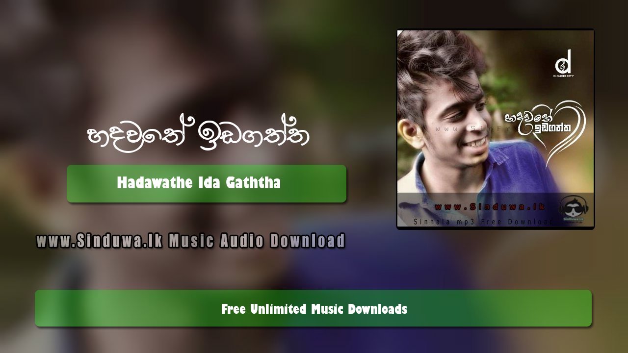 Hadawathe Ida Gaththa by Dinusha L Herath song cover