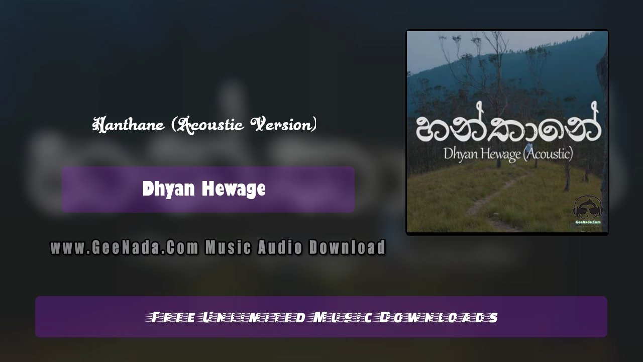 Hanthane (Acoustic Version)