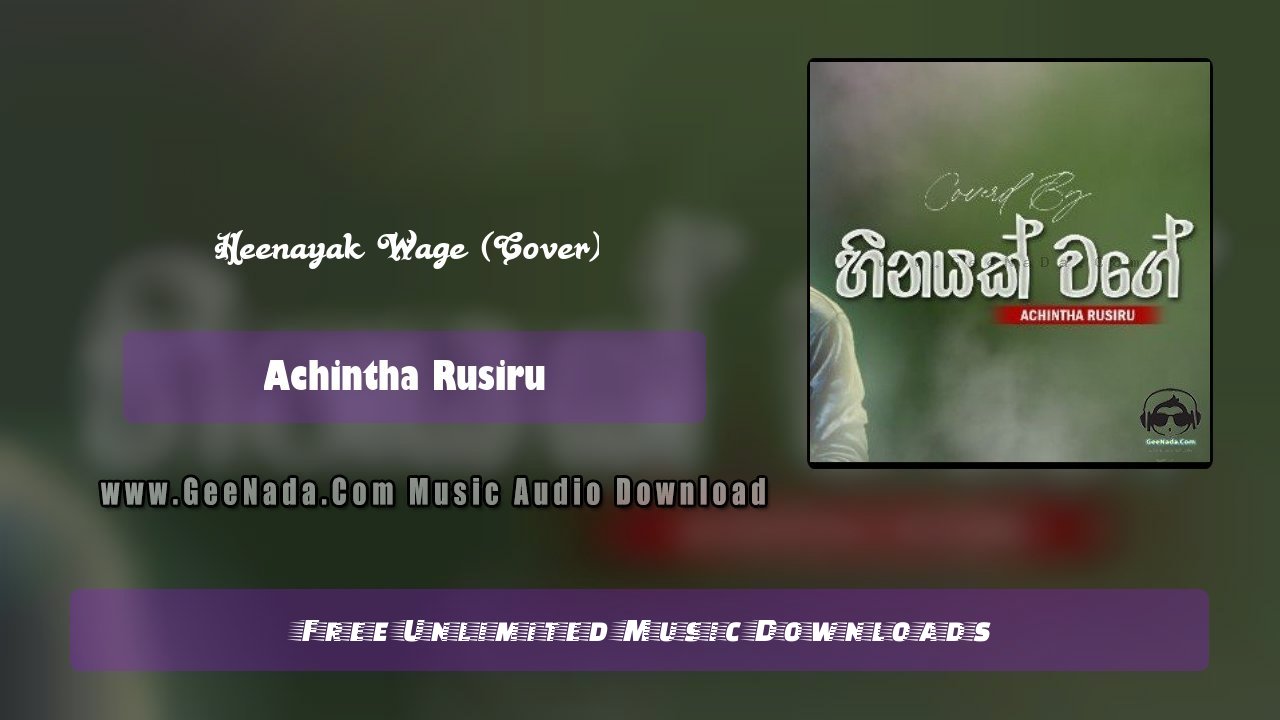 Heenayak Wage (Cover)