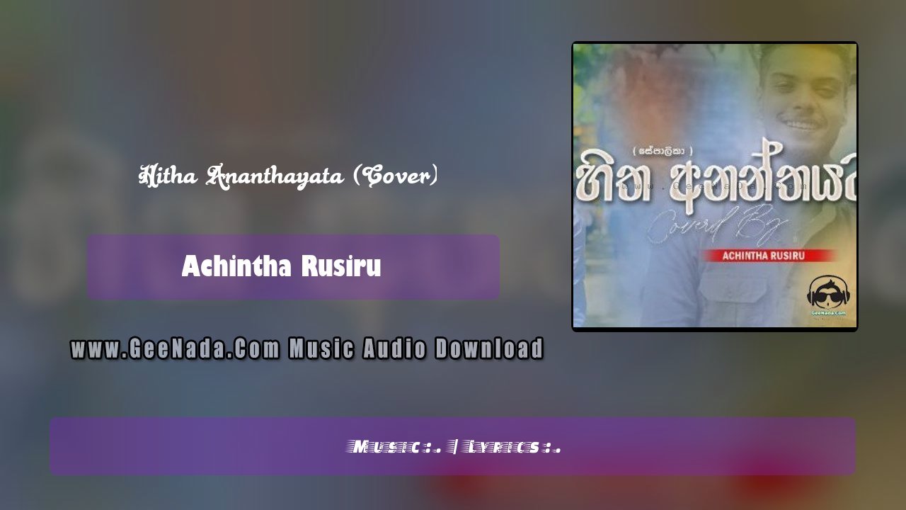 Hitha Ananthayata (Cover)