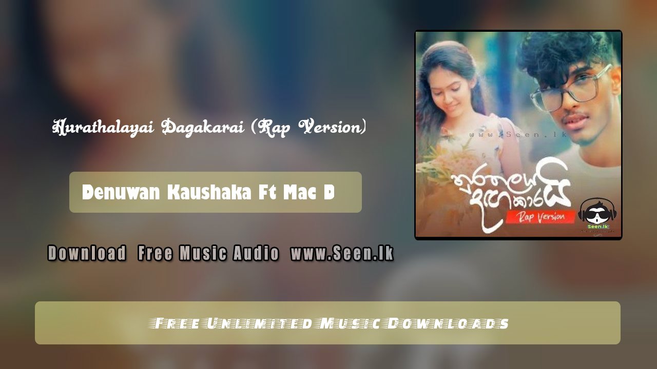 Hurathalayai Dagakarai (Rap Version)