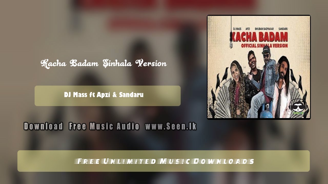 Kacha Badam Sinhala Version