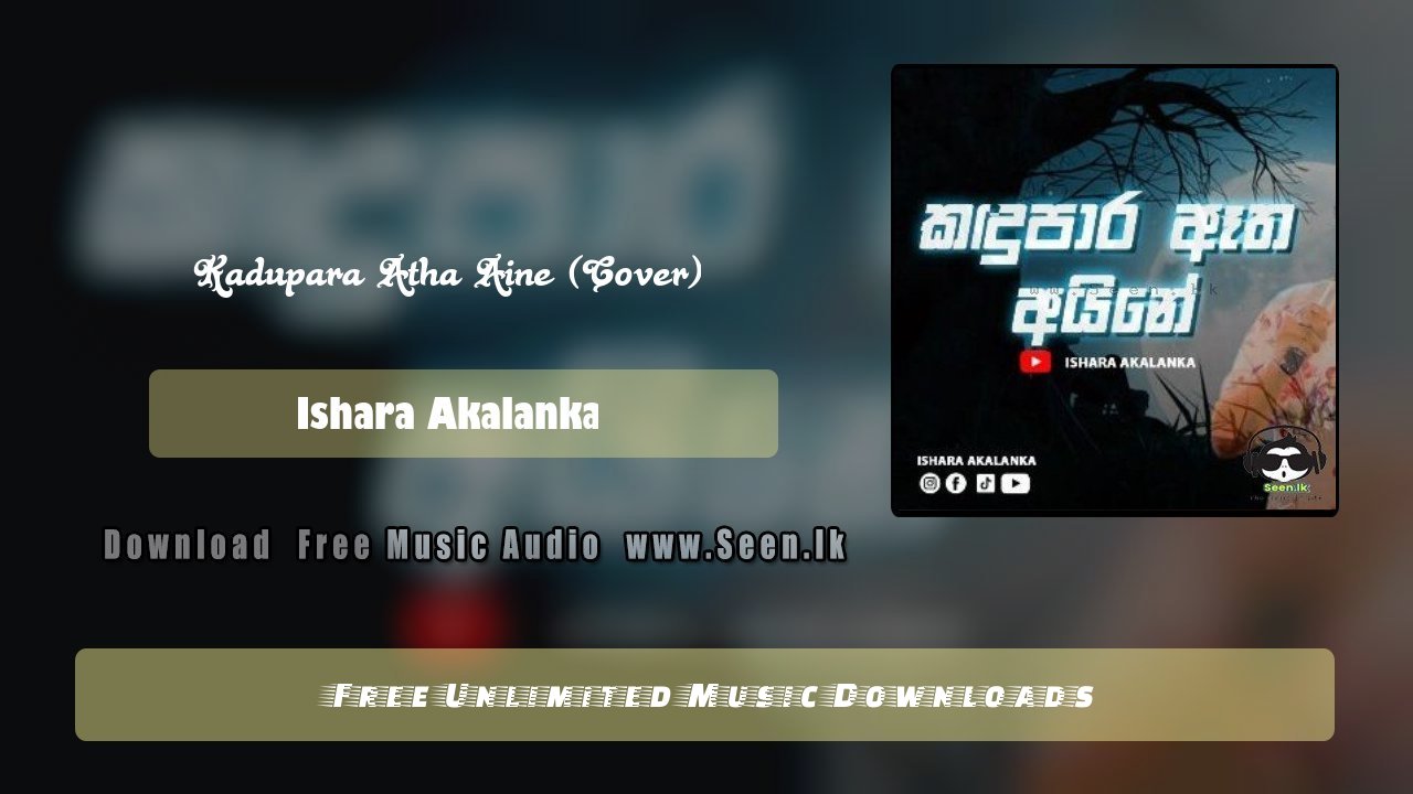 Kadupara Atha Aine (Cover)