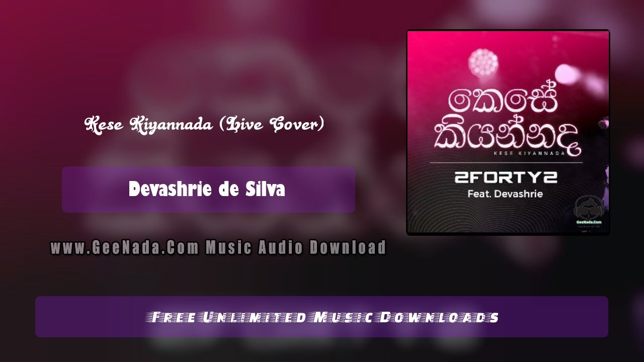 Kese Kiyannada (Live Cover)