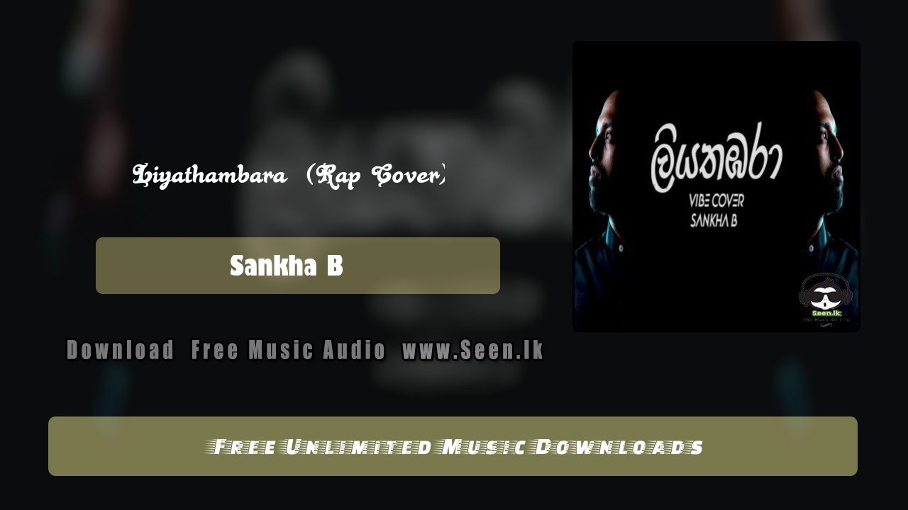 Liyathambara  (Rap Cover)