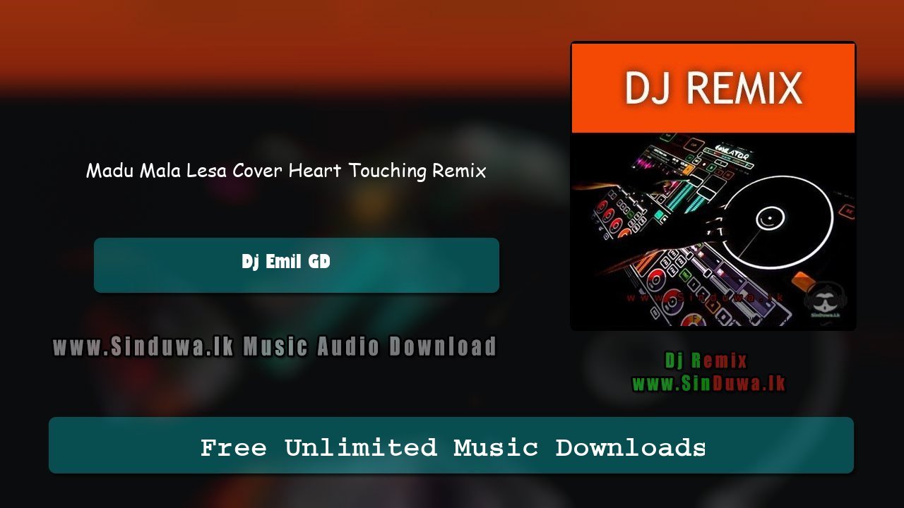 Madu Mala Lesa Cover Heart Touching Remix