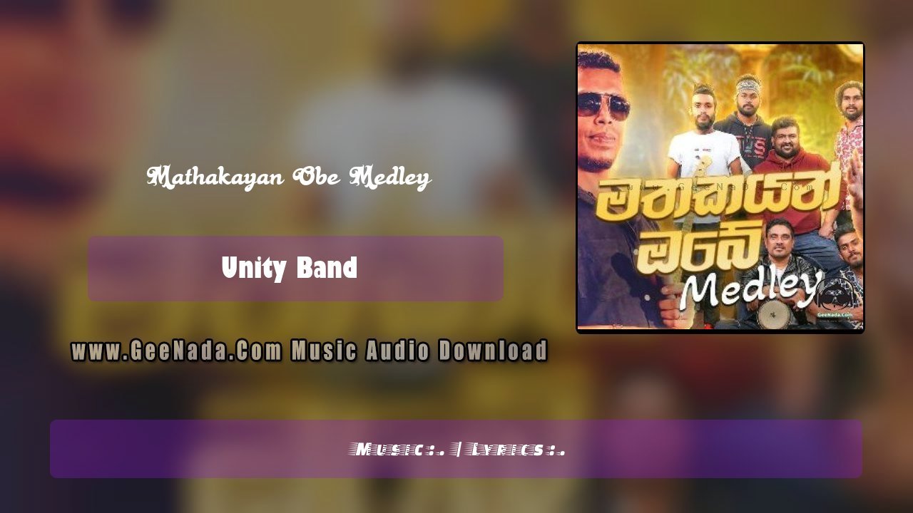 Mathakayan Obe Medley