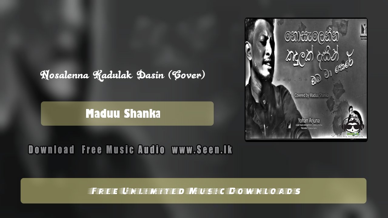 Nosalenna Kadulak Dasin (Cover)