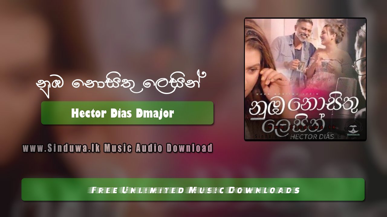 Nubha Nosithu Lessin by Hector Dias Dmajor song cover
