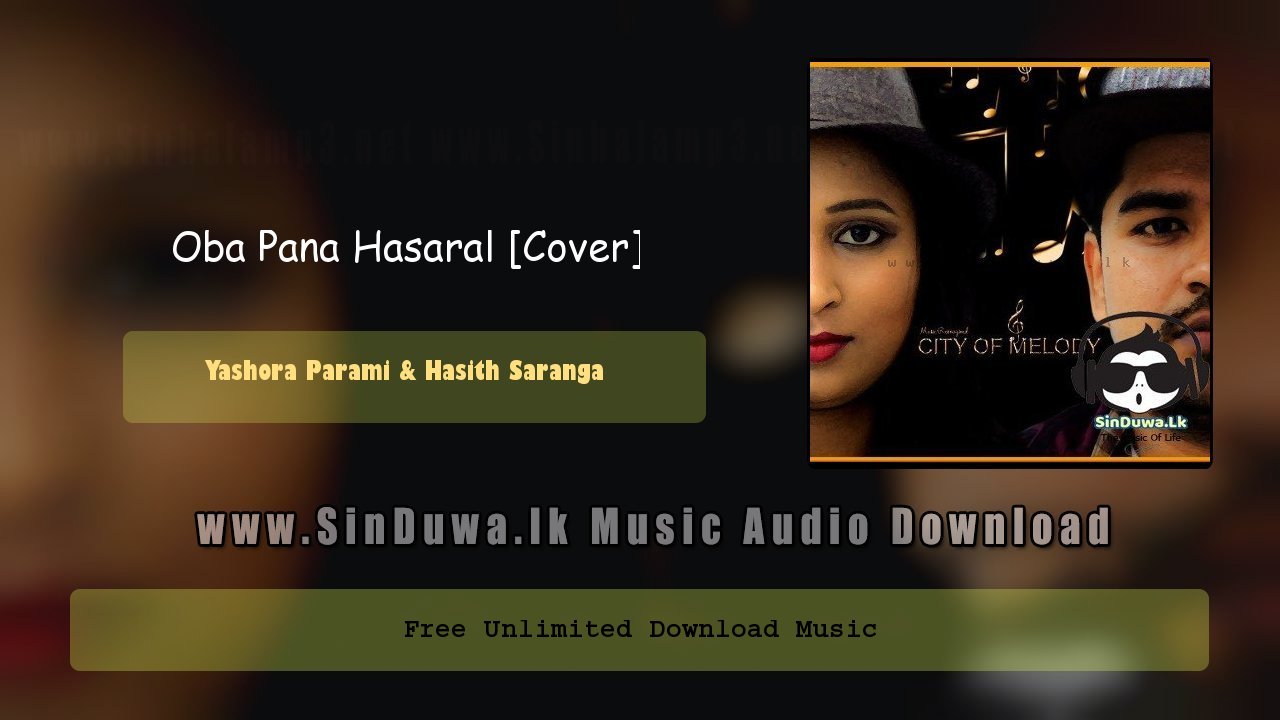 Oba Pana Hasaral (Cover)