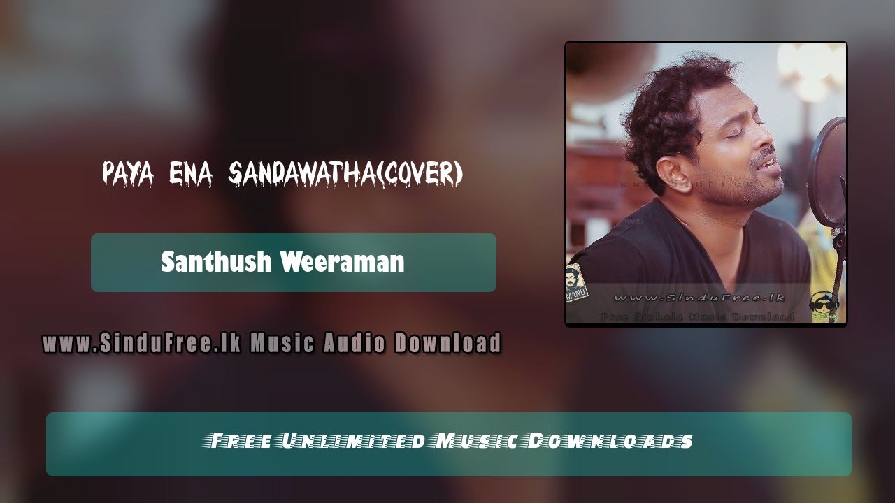 Paya Ena Sandawatha(Cover Bns) by Santhush Weeraman song cover