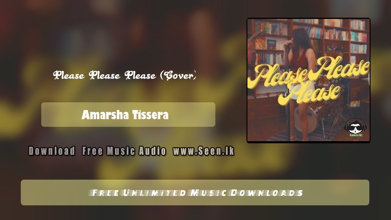 Please Please Please (Cover)