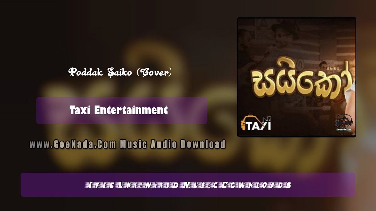 Poddak Saiko (Cover)