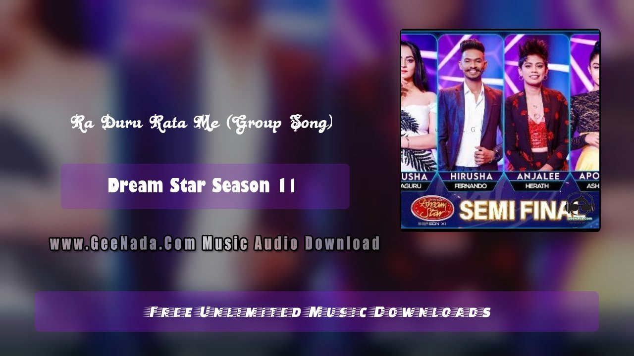 Ra Duru Rata Me (Group Song)