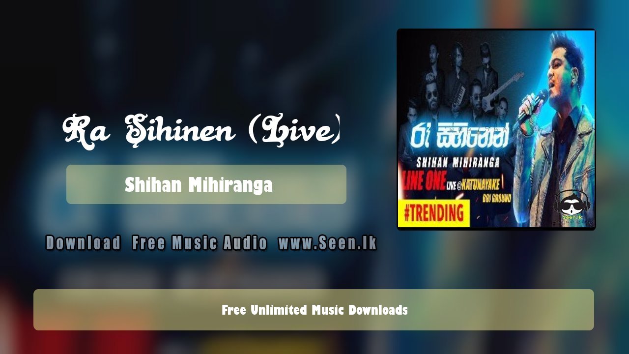 Ra Sihinen (Live)