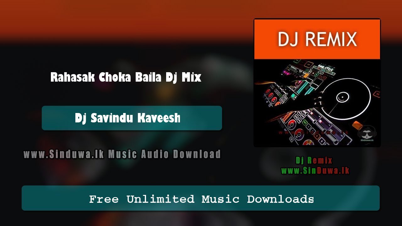 Rahasak Choka Baila Dj Mix 