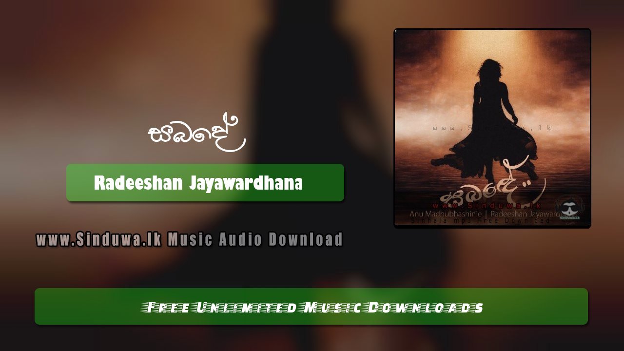 Sabandey by Radeeshan Jayawardhana song cover