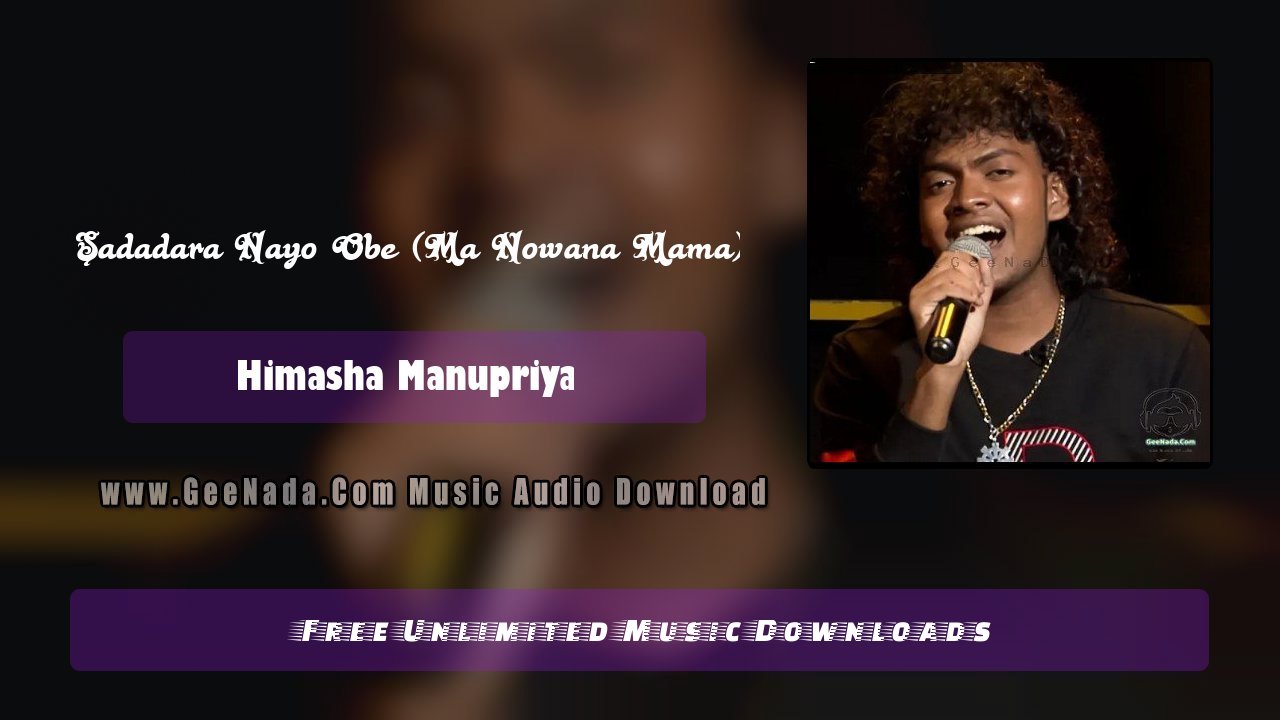 Sadadara Nayo Obe (Ma Nowana Mama)
