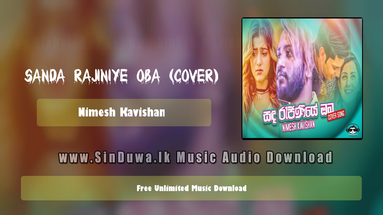 Sanda Rajiniye Oba (Cover) by Nimesh Kavishan song cover