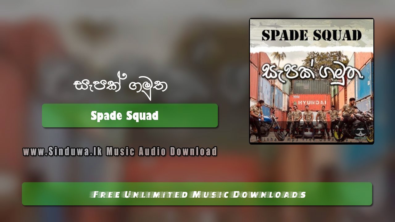 Sapak Gamutha by Spade Squad song cover