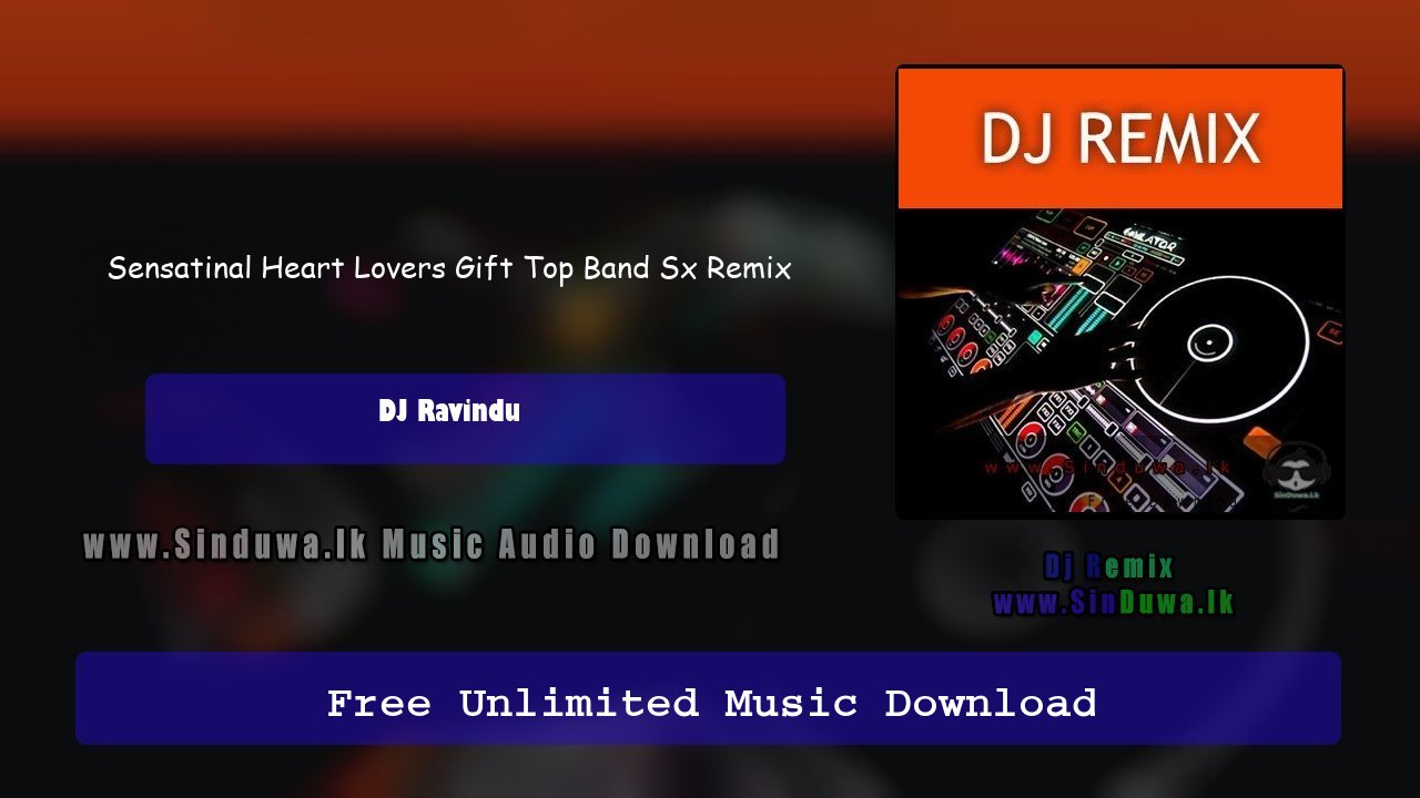 Sensatinal Heart Lovers Gift Top Band Sx Remix