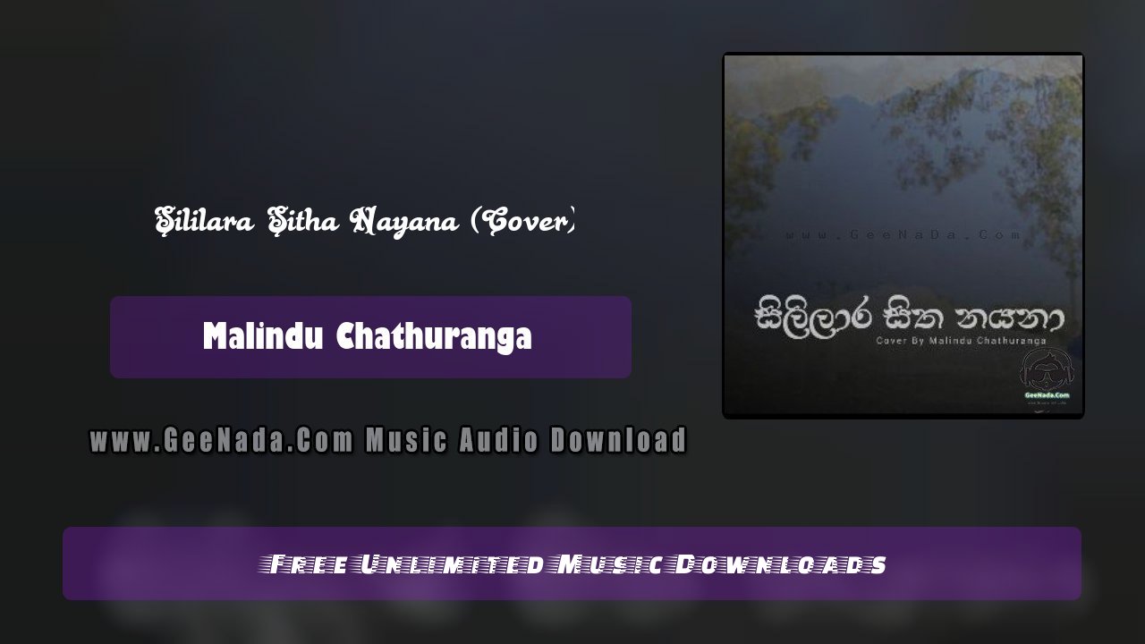 Sililara Sitha Nayana (Cover)