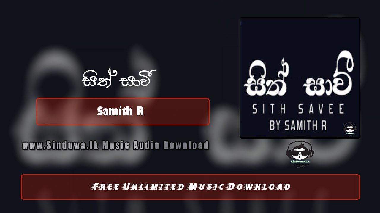 Sith Savee by Samith R song cover