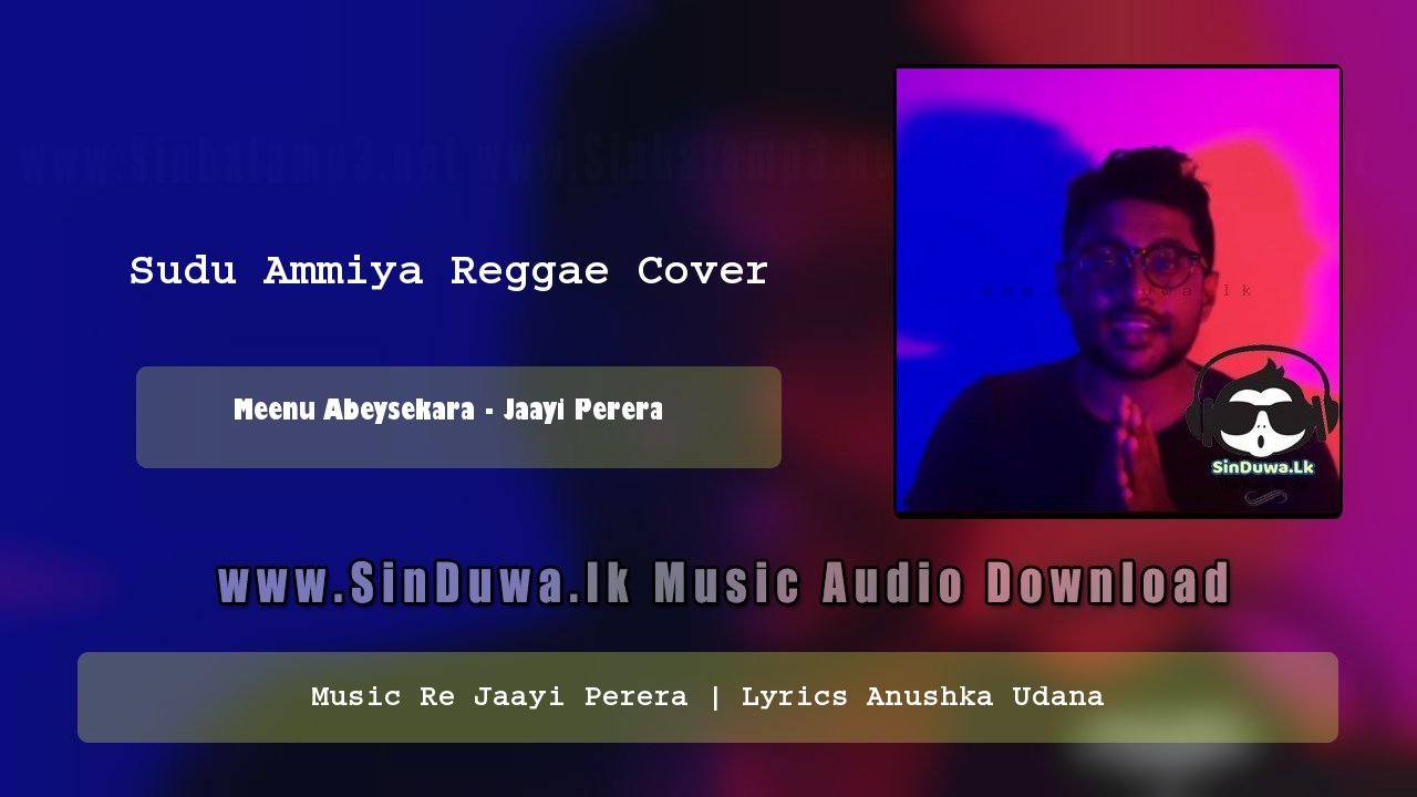Sudu Ammiya Reggae Cover by Meenu Abeysekara - Jaayi Perera song cover