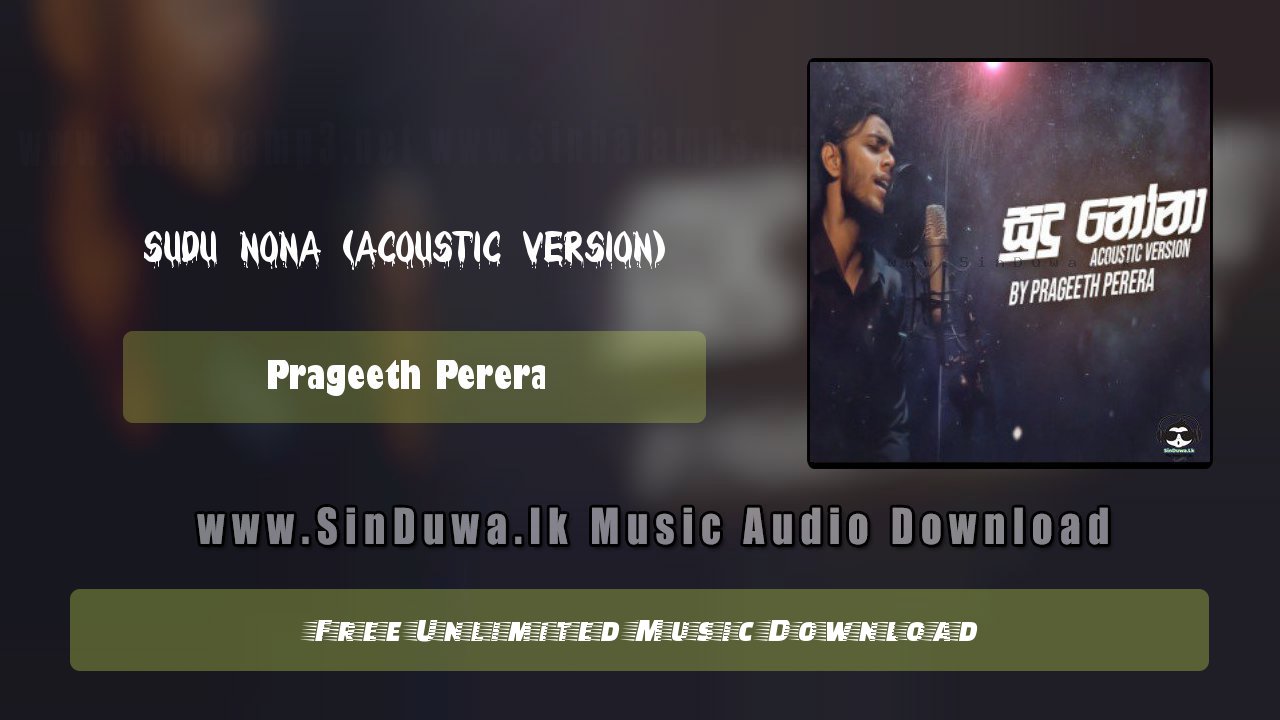 Sudu Nona (Acoustic Version)