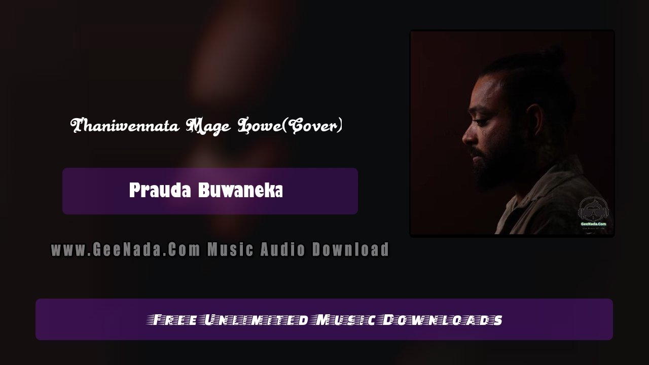 Thaniwennata Mage Lowe(Cover)