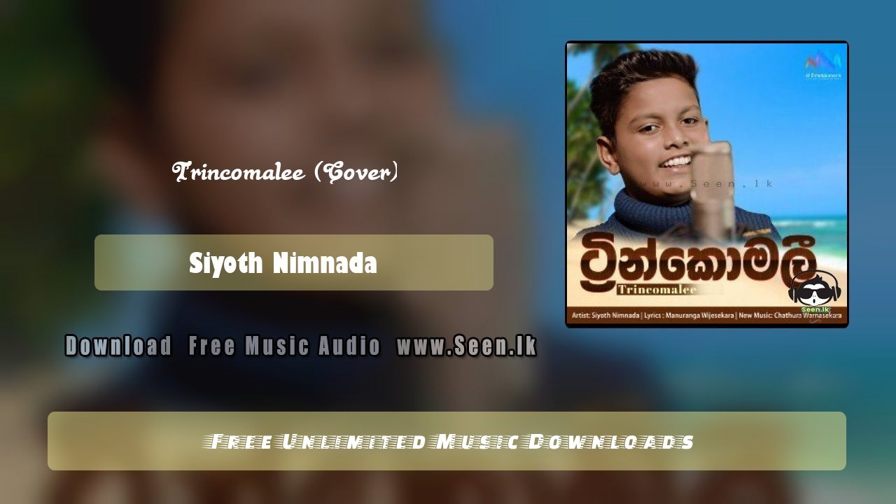 Trincomalee (Cover)