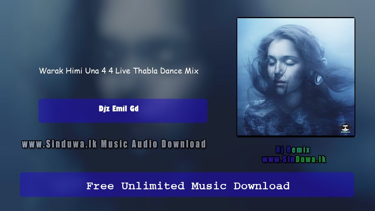 Warak Himi Una 4 4 Live Thabla Dance Mix