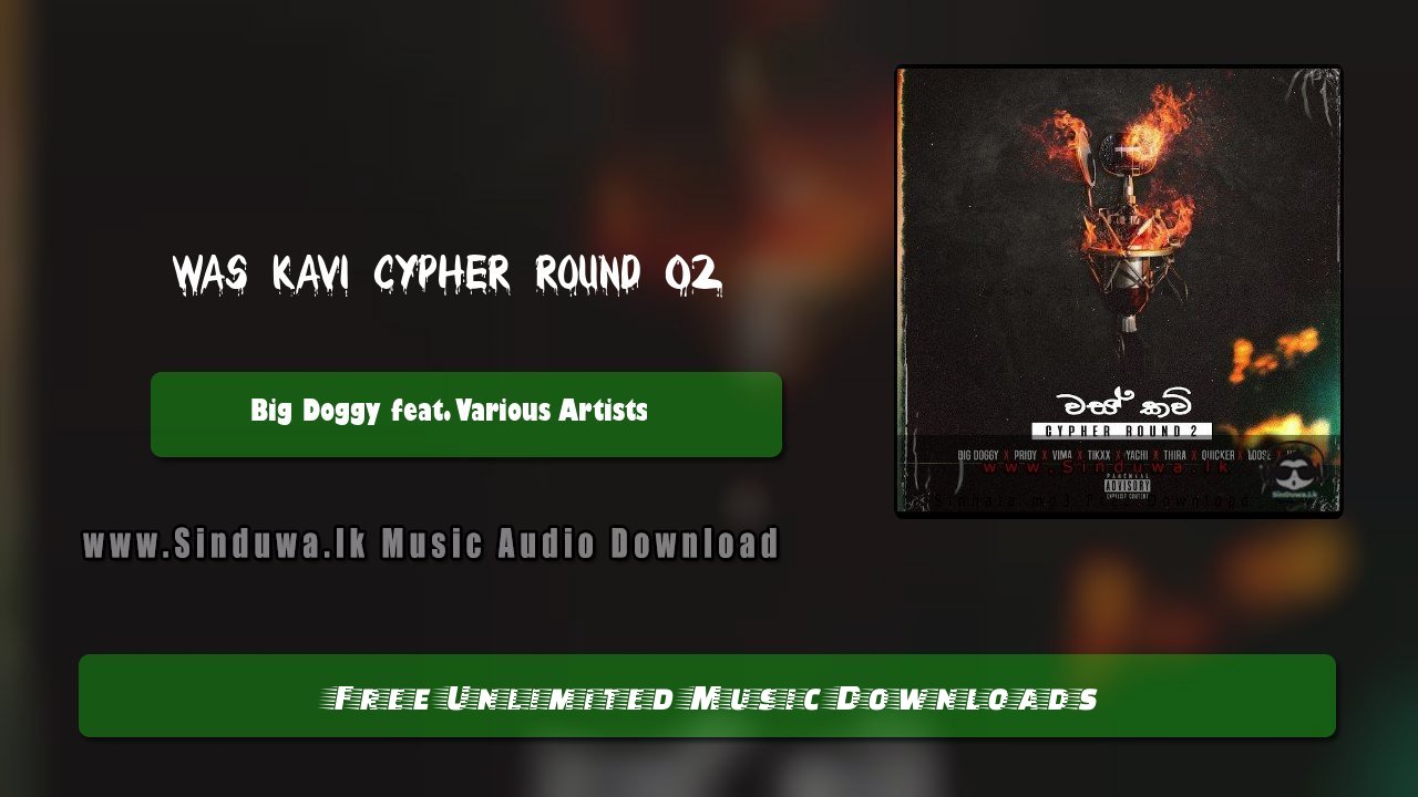 Was Kavi CYPHER round 02 by Big Doggy feat. Various Artists song cover