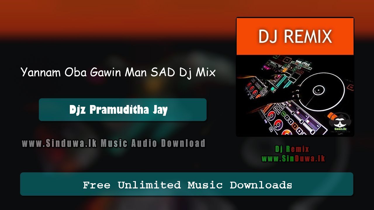 Yannam Oba Gawin Man SAD Dj Mix