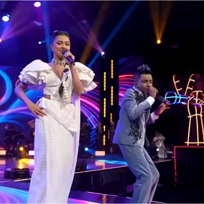 හාල් මැස්සා X පුංචි රුචිරාණනී Grand Finale The Voice Teens Sri Lanka S3(1) by Thasindu Nimesh song cover
